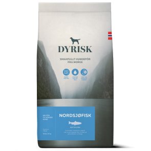 Dyrisk Nordsjöfisk torrfoder – norskproducerat hundfoder med färska råvaror och fisk från Nordsjön för naturlig näring och hög s