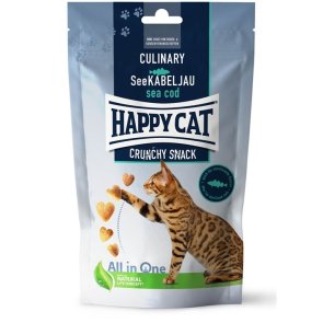 Happy Cat Crunchy Snack torsk/ärtor 70g