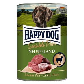 Happy Dog konserv, Neuseeland, 100% lamm 400g