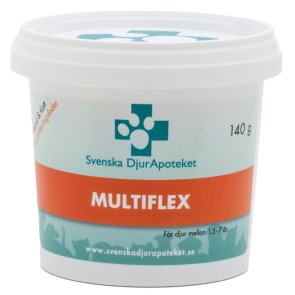 Ledtillskott för hund och katt – Svenska DjurApoteket MultiFlex med glukosamin, MSM, grönläppad mussla och kondroitin för rörlig