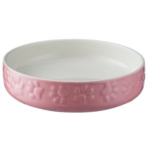 Mason Cash Keramikskål Katt Rosa Vit