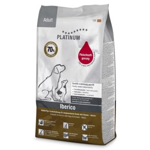 Platinum Iberico Greens hundfoder vuxen hund iberiskt kött fläskkött griskött grönsaker