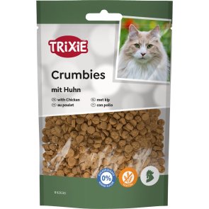 Trixie Crumbies kattgodis med kyckling glutenfritt sockerfritt och proteinrikt godis för katter